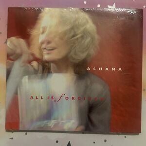 Ashana All Is Forgiven CD Songs for Voice & Crystal Singing Bowls 2006 Sealed